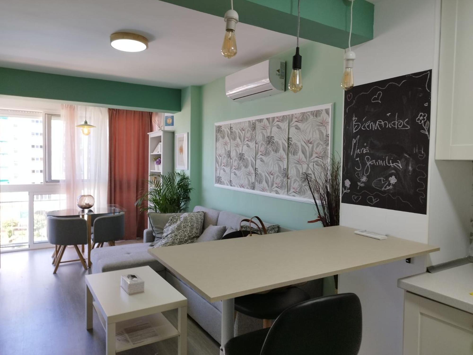 M1 403 Frontal Al Mar Vistas Terraza Y Wifi Apartment Benalmadena Luaran gambar