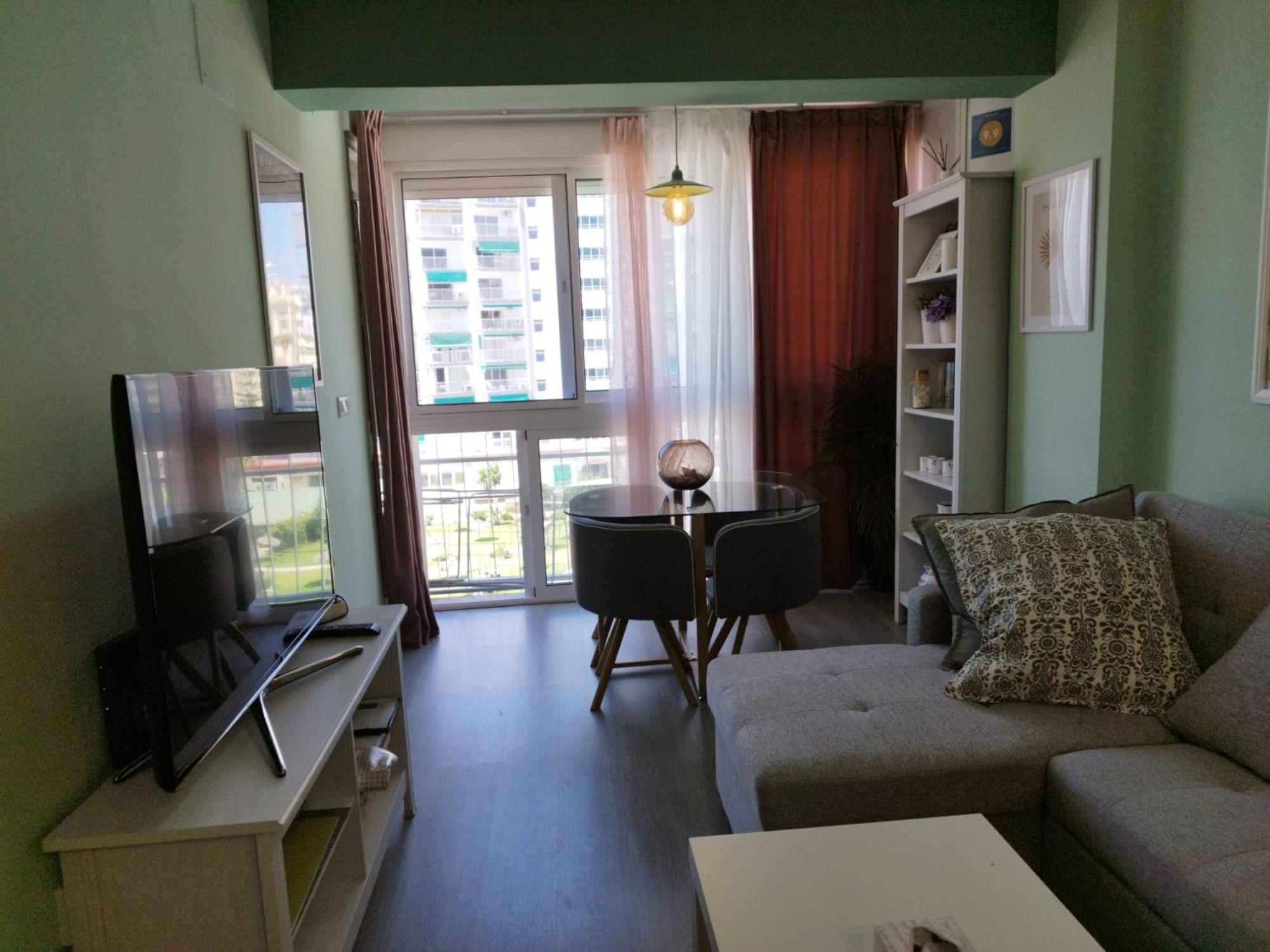 M1 403 Frontal Al Mar Vistas Terraza Y Wifi Apartment Benalmadena Luaran gambar