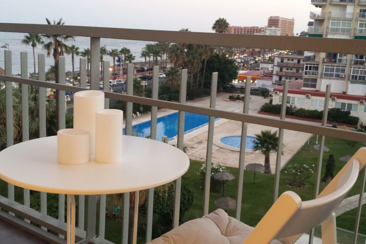M1 403 Frontal Al Mar Vistas Terraza Y Wifi Apartment Benalmadena Luaran gambar